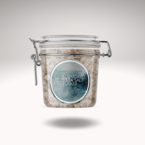 Wood smoked salt and perfect for any BBQ! Add to your wood fire pizza and amp up a Margarita!