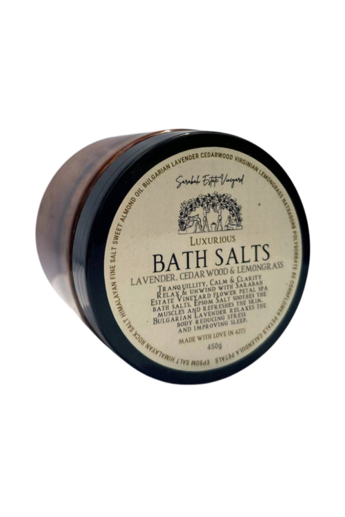 Bath Salts - Lemongrass, Cedarwood and Lavender