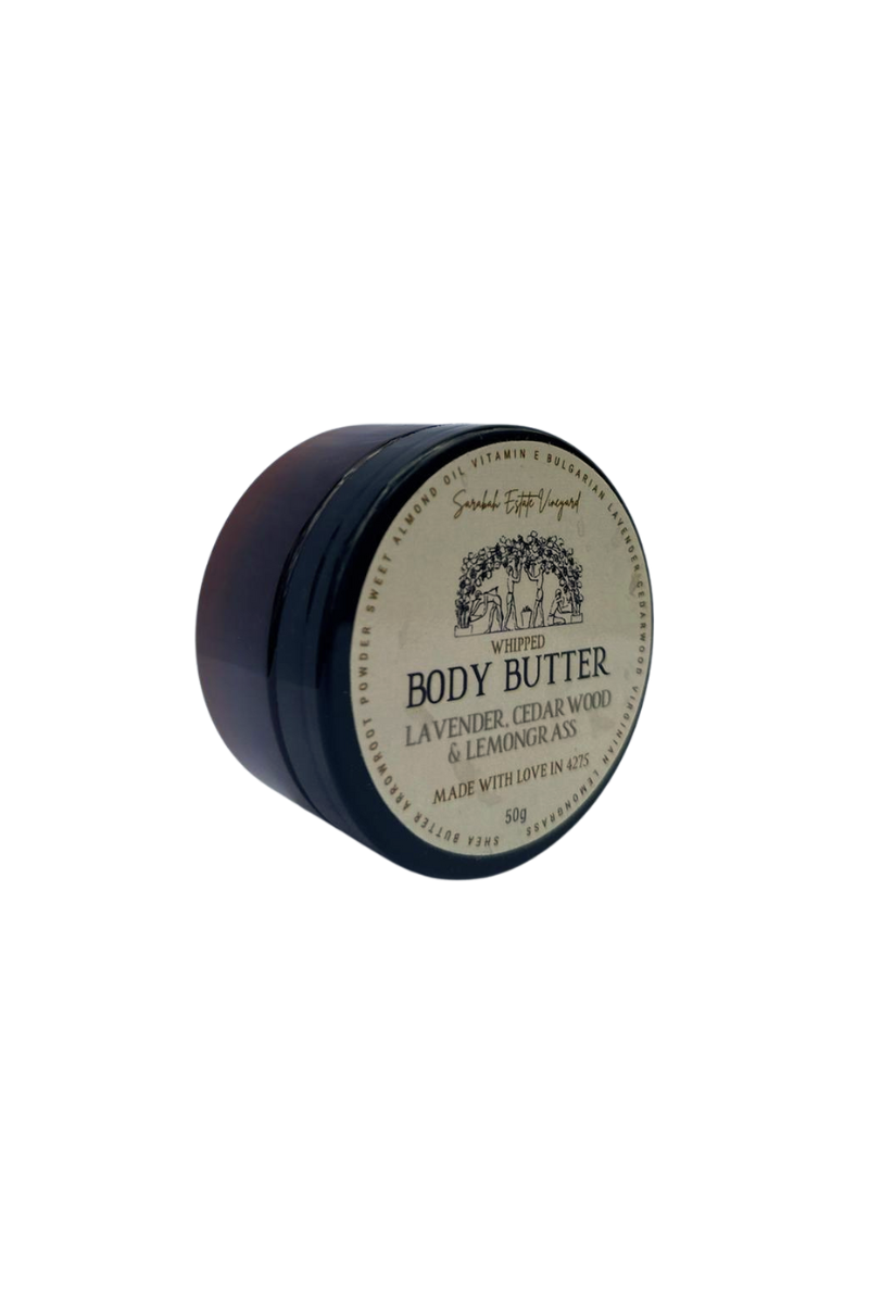 Body Butter - Lemongrass, Cedarwood and Lavender