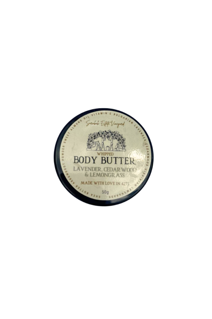 Body Butter - Lemongrass, Cedarwood and Lavender