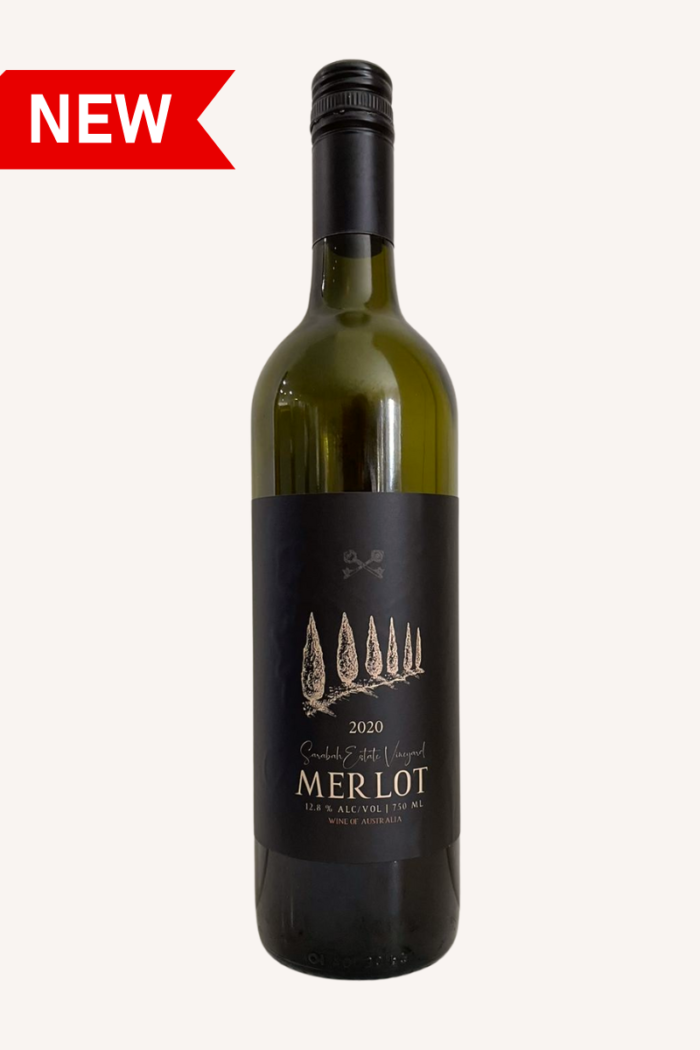 Introducing our Merlot 2020 Sarabah Estate Vineyard. This blended merlot shows ripe raspberry and cherry flavours on the palate. good acidity gives wonderful length & tannins paired with spice can surprise & delight the senses whilst still inducing a dulcet finish.