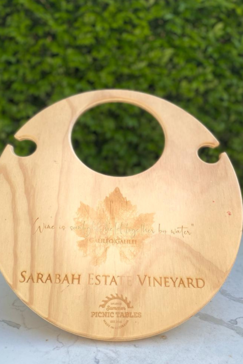 Corporate Gifts at Sarabah Estate Vineyard - Picnic Table